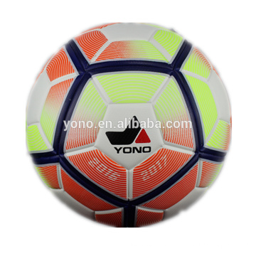 PU leather official size 5 football soccer ball custom or stock